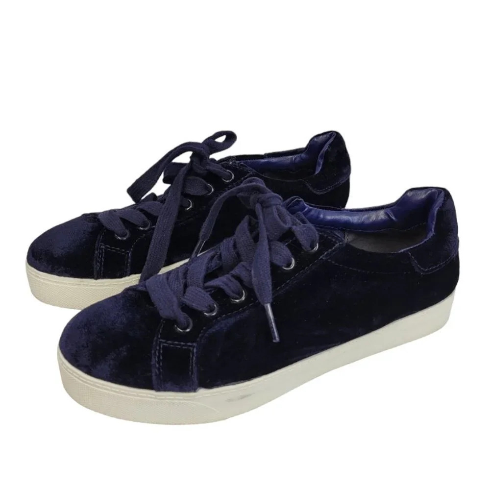 Sam Edelman Circus Velvet Caprice Sneakers Size 6